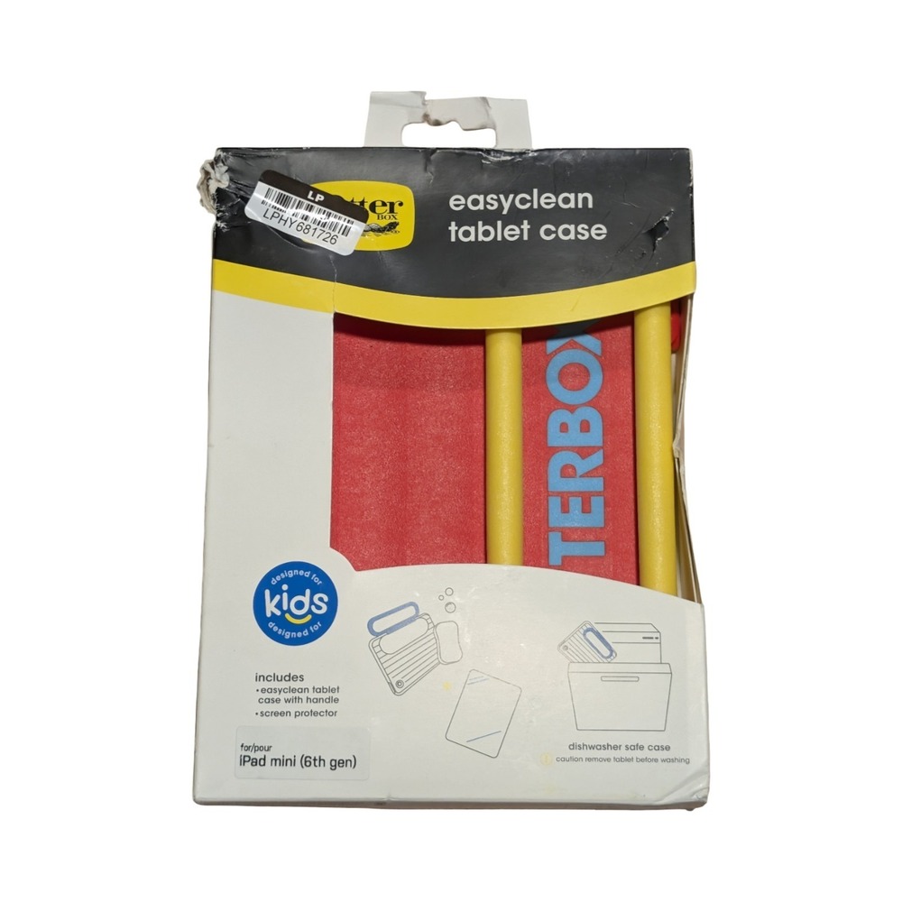 BbN‎ OtterBox EasyClean Kids Tablet Case for Apple iPad Mini (6th Gen) - NEW